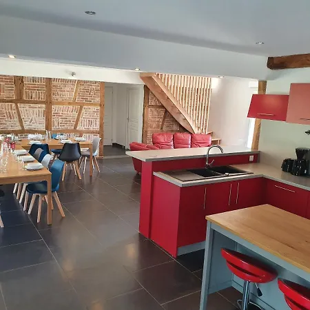別荘 Le Gite Des Globe-trotters Pour 15 Pers *